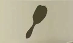 Hair Brush silhouette