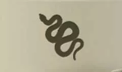 Snake silhouette