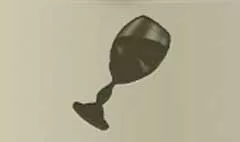 Wineglass silhouette