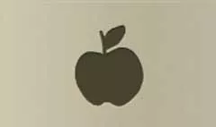 Apple silhouette