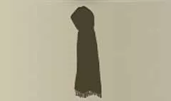 Scarf silhouette