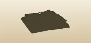 書物のシルエット