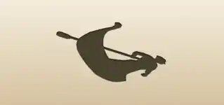 ゴンドラのシルエット