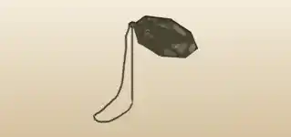 魔法の振り子のシルエット