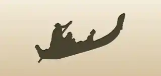 ゴンドラのシルエット