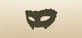 仮面のシルエット