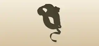 仮面のシルエット