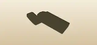 ライターのシルエット