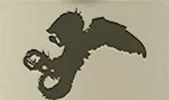 Dragon silhouette