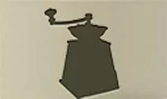 Coffee Grinder silhouette