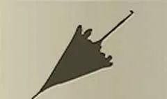 Umbrella silhouette