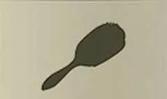 Hair Brush silhouette