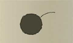 Ball of Yarn silhouette #2