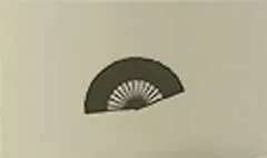 Hand Fan silhouette