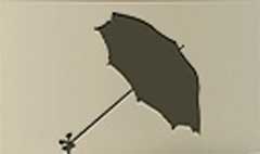 Umbrella silhouette