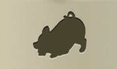 Piggy silhouette