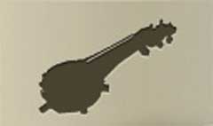 Banjo silhouette