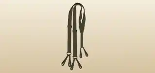 サスペンダーのシルエット