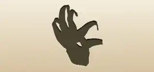 Mask silhouette
