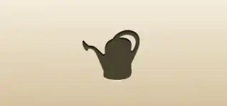 Watering Can silhouette