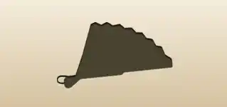 Hand Fan silhouette