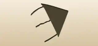 Kite silhouette