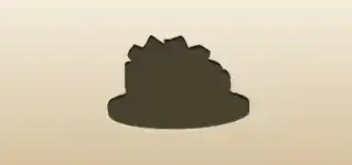 Cake silhouette