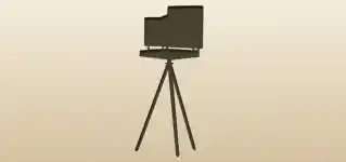Camera silhouette