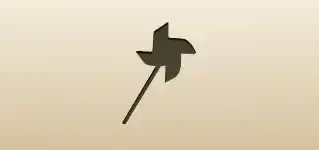 Pinwheel silhouette