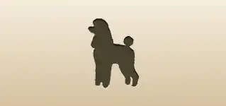 Dog silhouette