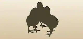 Chicks silhouette