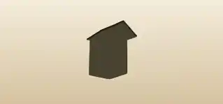 Birdhouse silhouette