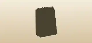 Sketchbook silhouette
