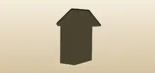 Birdhouse silhouette