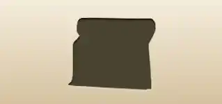 Newspaper silhouette