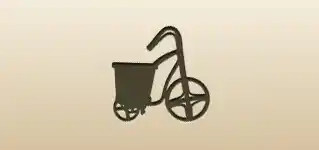 Bicycle silhouette
