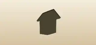 Birdhouse silhouette