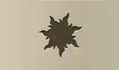 太陽のシルエット