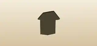 Birdhouse silhouette