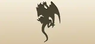 Gargoyle silhouette