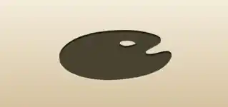 Painter’s Palette silhouette
