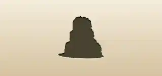 Cake silhouette