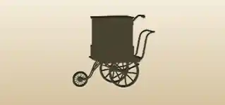 Barrel Organ silhouette