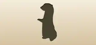 Marmot silhouette