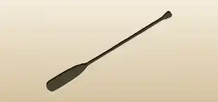 Oar silhouette