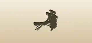 Dandelion silhouette