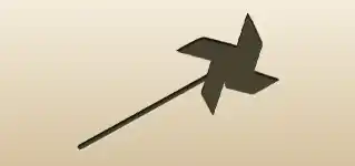 Pinwheel silhouette