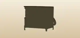 Barrel Organ silhouette