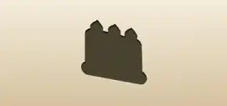 Cake silhouette
