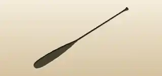 Oar silhouette